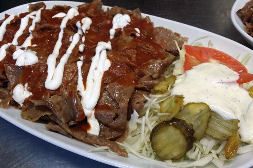 Iskender kebab